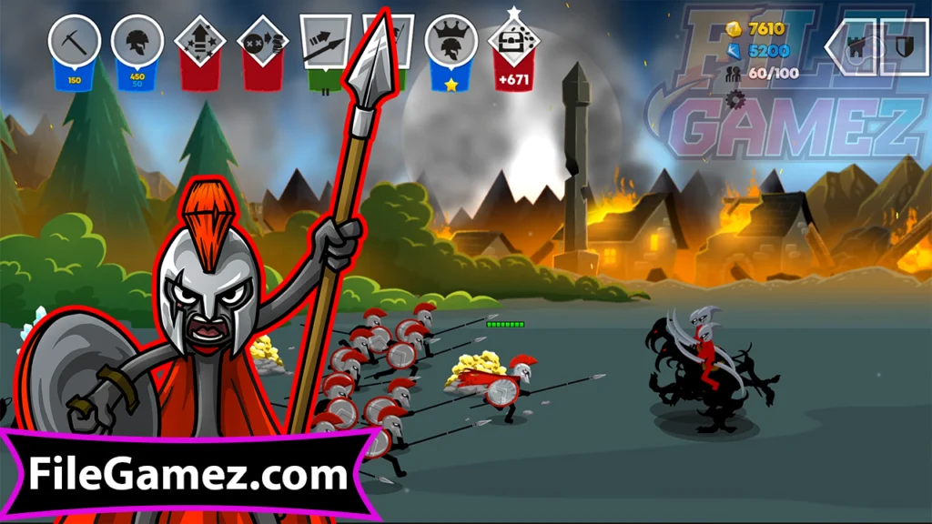 Stick War Saga Mod Game
