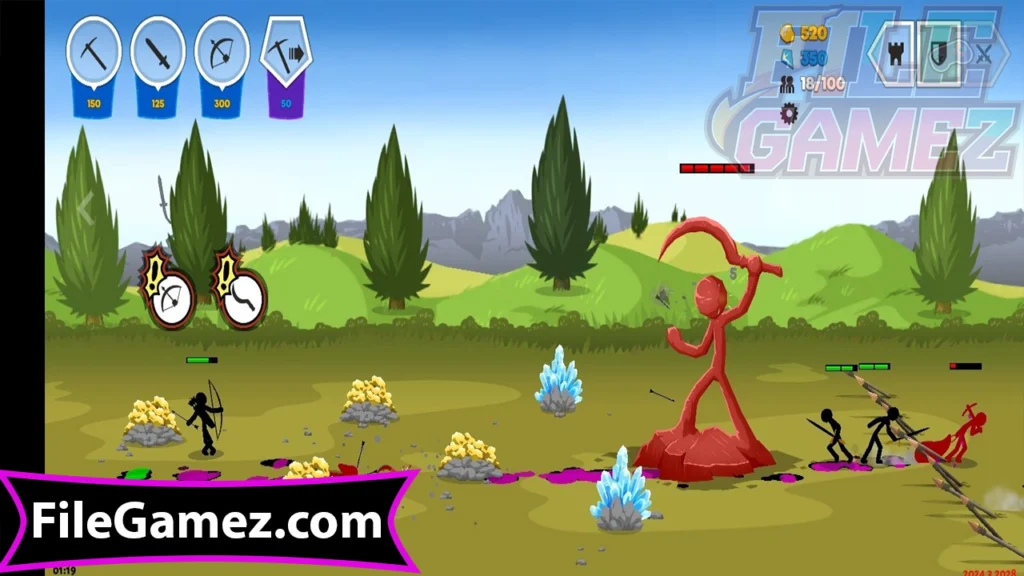 stick war saga mod apk unlimited money game