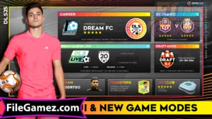 Dream League Soccer 2025 MOD APK [Unlimited Coins,Gems] 3