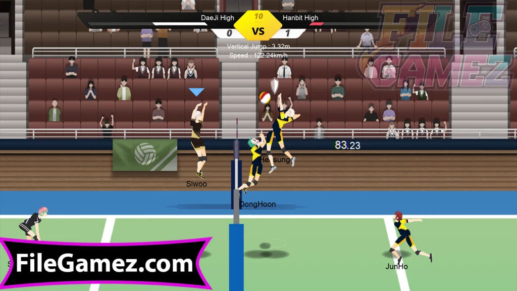 mod the spike volleyball game